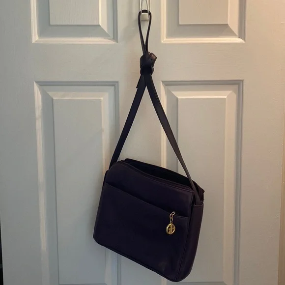 New Purple Giani Bernini Shoulder Bag - Picture 1 of 4